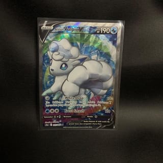 Alolan Vulpix V SR | 077/068 s11a F | Pokemon Cards Indonesia | Indo4ward