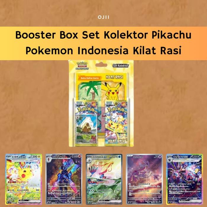 indonesian pokemon booster box Pokemon Indomilk Indonesian Promo Pack – The Zenith Box