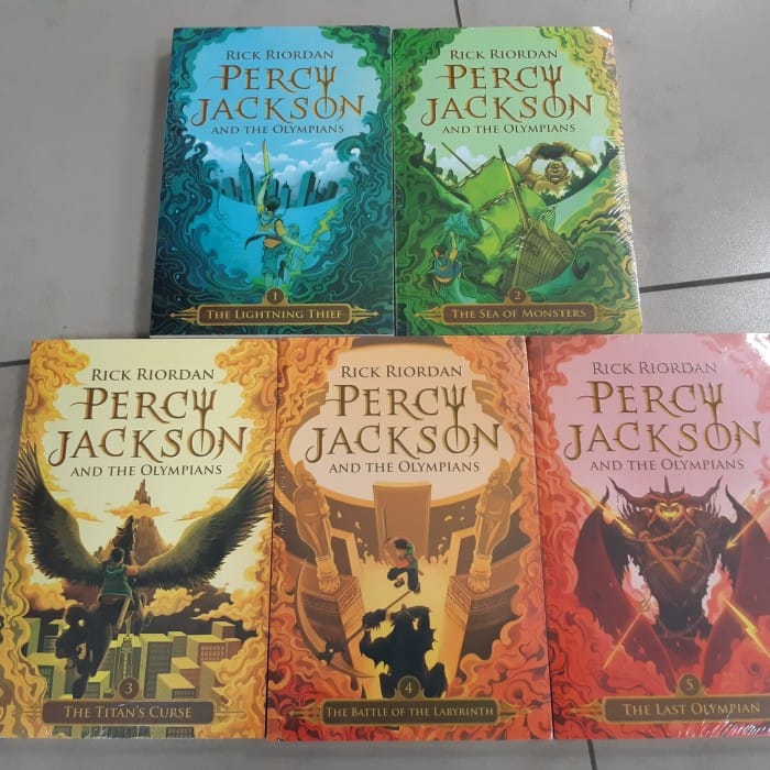 Percy Jackson and The Olympians Fullset (New Cover) | Indo4ward