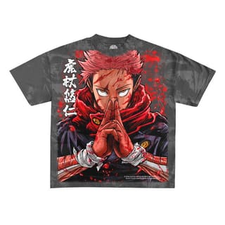 Katchmenaw Black Flash Jujutsu Kaisen Anime T-Shirt Distro