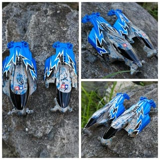 BODY TAMIYA DUAL RIDGE CUSTOM REPAINT part 1 - 4, SFM | Indo4ward