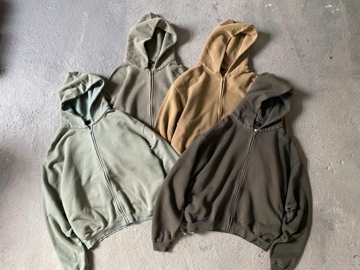 Yeezy season 6 zip hoodie sale