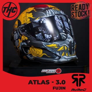 RUROC ATLAS 3.0 FUJIN FULL FACE HELMET | Indo4ward