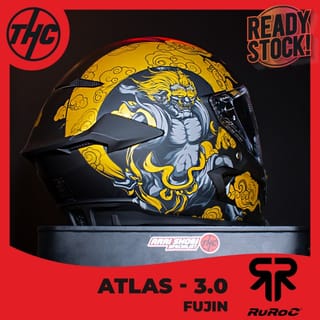 RUROC ATLAS 3.0 FUJIN FULL FACE HELMET | Indo4ward