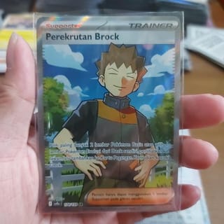 Recruiting brock SR sv9s Binding Destiny Pokemon Card | Indo4ward