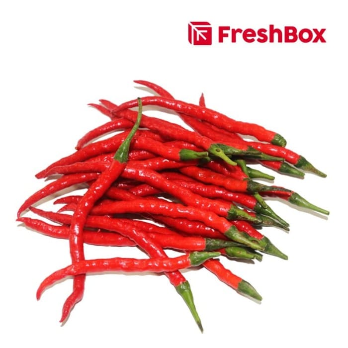 Curly Red Chili 250 gr FreshBox | Indo4ward