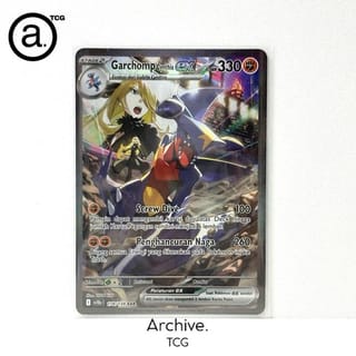 Garchomp Cynthia SAR (178/138) Pokemon Indonesia ~ SV10s Champion Presence  | Indo4ward