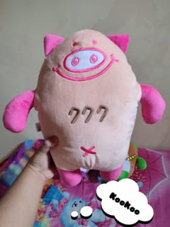 Doll Length 30 cm | Fanmade Plush Astro Aroha Zipper Pouch