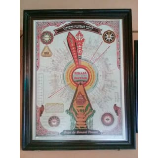 Wall Decoration TAROMBO SI RAJA BATAK (Batak Genealogy) | Indo4ward