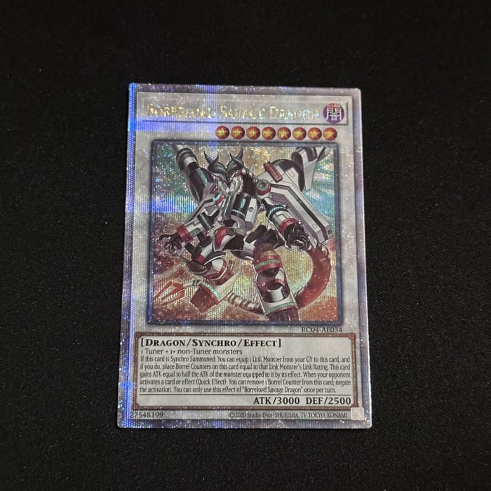 Yugioh Borreload Savage Dragon RC04-AE034 (QCSR) | Indo4ward