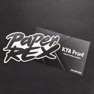Premium Sticker Paper Rex Text Logo | Indo4ward