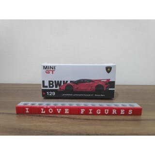 Mini GT #129 Lamborghini Huracan GT Rosso Mars Red LB Works