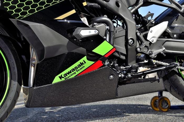 Belly Pan Magical Racing ZX-25R Weave Carbon | Indo4ward
