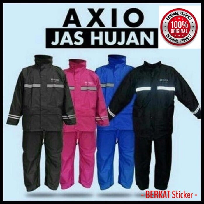 ORIGINAL RAINCOAT AXIO EUROPE 882 SIZE S XL XL Black Indo4ward