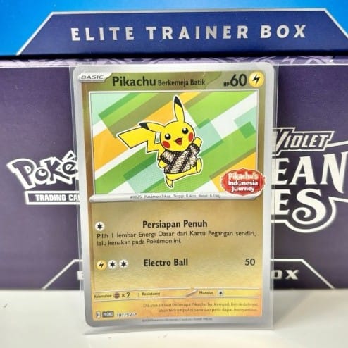 Pikachu Batik Promo Holofoil - Reverse Holo | Indo4ward