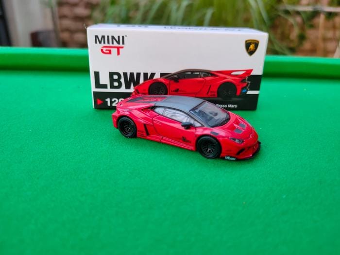 MiniGT Lamborghini Huracan GT Rosso Mars | Indo4ward