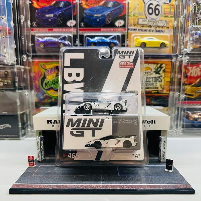 ミニカー MINI GT Lamborghini Aventador GT EVO 467 MINI GT #467 LB-Silhouette WORKS Lamborghini Aventador GT