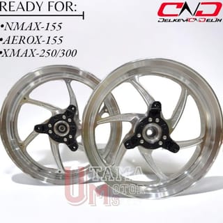 New!! Velek Sport Rim Wheels Set Nmax / Aerox / Xmax Forged Aluminum ...