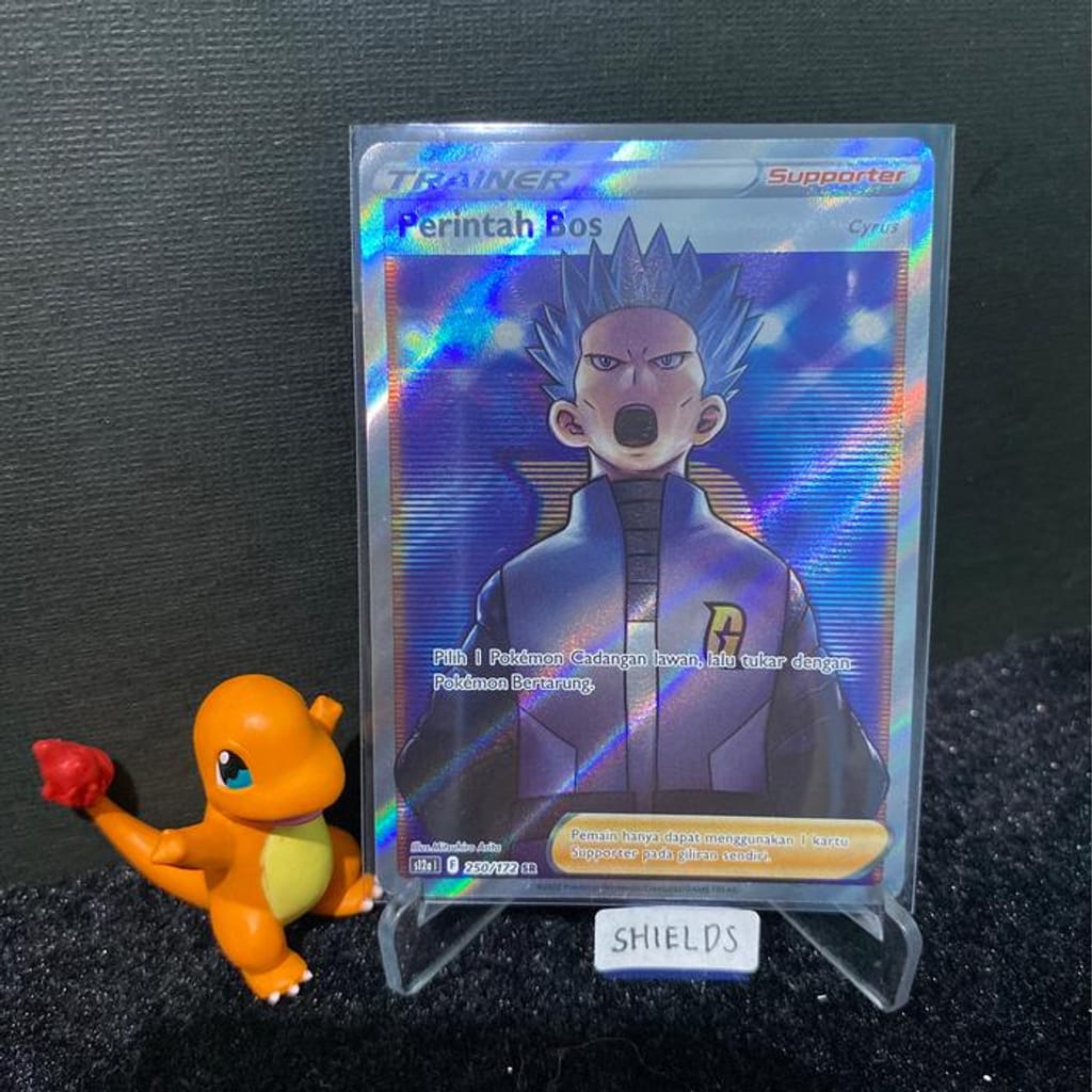 Pokemon TCG Indonesia - Boss Order Cyrus SR s12a Trainer Supporter |  Indo4ward
